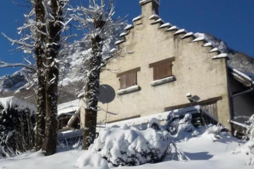 Chalet Oustaou Campan La Mongie Col Du Tourmalet 外观 照片